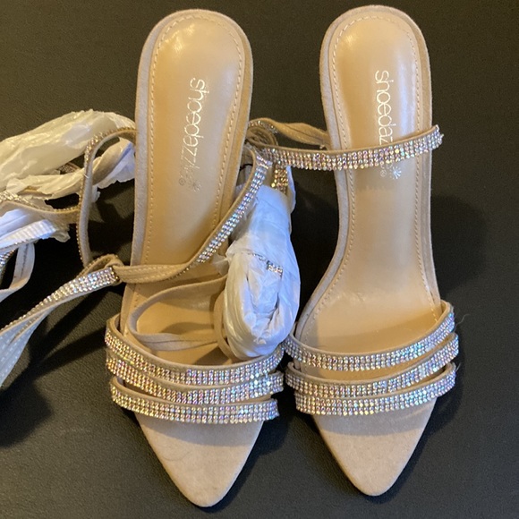 Stewpot bedazzled sandals - Picture 2 of 3